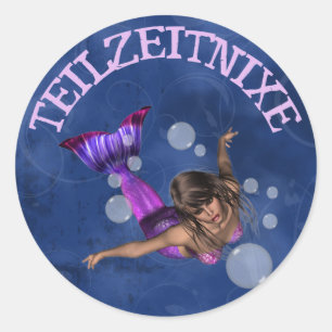 timeshare classic round sticker