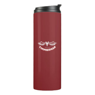 Timmerman – Streetwear Wings Logo Design Thermal Tumbler