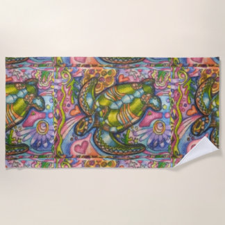 Timmy the Turtle 70" x 35" Beach Towel