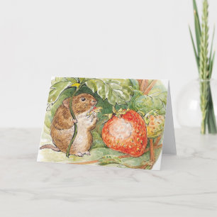 Timmy Willie Mouse - Beatrix Potter Card
