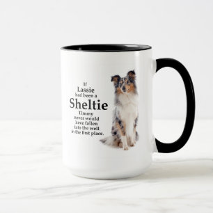 Timmy's Blue Merle Sheltie Mug