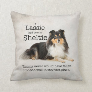 Timmy's Tri-Colour Sheltie Pillow