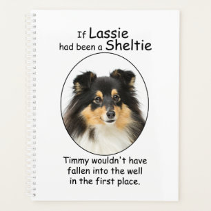 Timmy's Tri-Colour Sheltie Planner