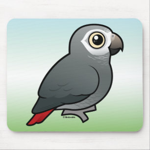 Timneh African Grey Parrot Mouse Pad