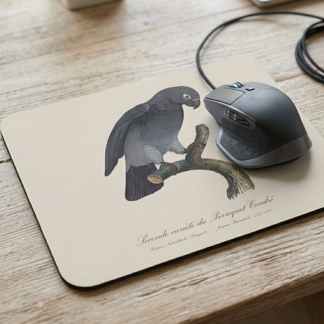 Timneh African Grey Parrot, Psittacus Timneh Mouse Pad (Timneh African Grey Parrot, Psittacus Timneh. Mouse Pad)