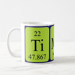 Timon periodic table name mug