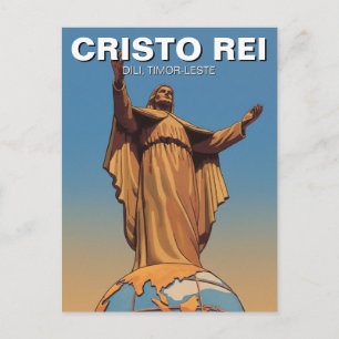 Timor-Leste Cristo Rei of Dili Postcard