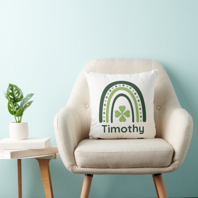 Timothy Clover Boho Rainbow Cushion (Chair)