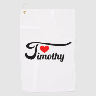 Timothy Golf Towel