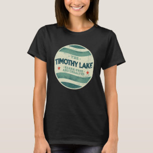 Timothy Lake Shark Free and Unsalted Camping Orego T-Shirt