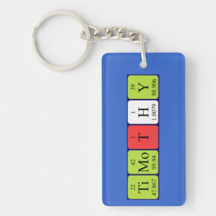 Timothy periodic table name keyring