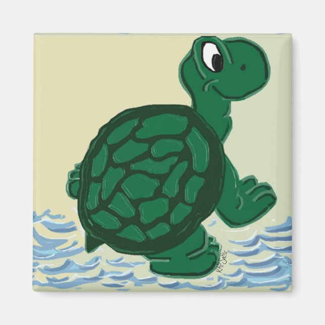 Timothy the Turtle Magnet (Front)