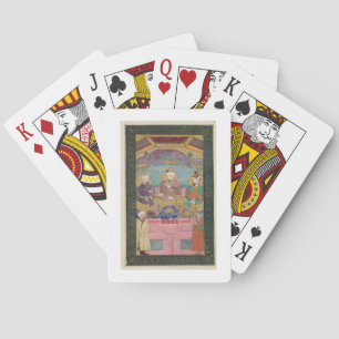 Timur (1336-1405), Babur (1483-1530, r.1526-30) an Playing Cards