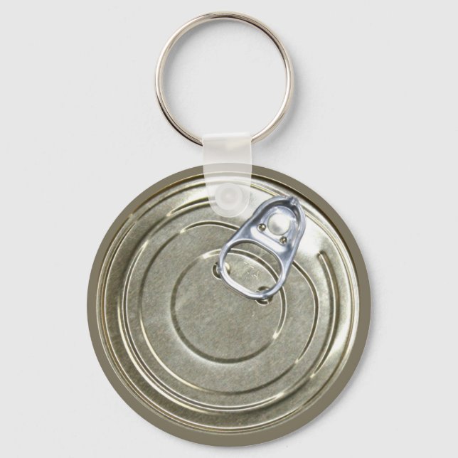 Tin Can Lid Key Ring (Front)