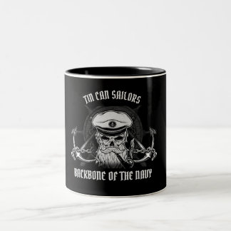 TIN CAN SAILORS Two-Tone COFFEE MUG