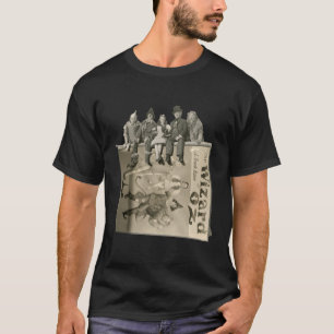 Tin Cowarldly Lion Scarecrow Toto Dorothy Wizard O T-Shirt