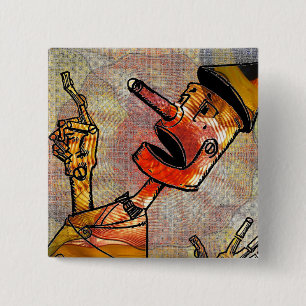 Tin Man Button