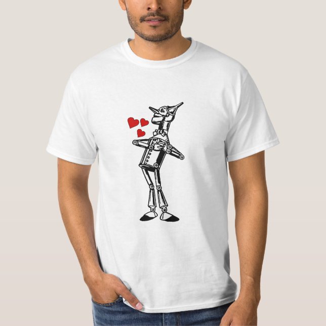 Tin Man has a Heart - Love the Wizard of Oz T-Shirt (Front)