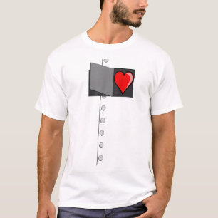 Tin Man Heart TShirtOZ Tinman Halloween Costume T-Shirt