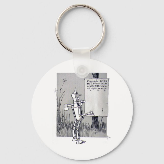 Tin Man Key Ring (Front)