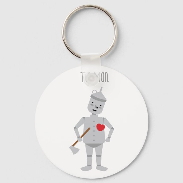 Tin Man Key Ring (Front)