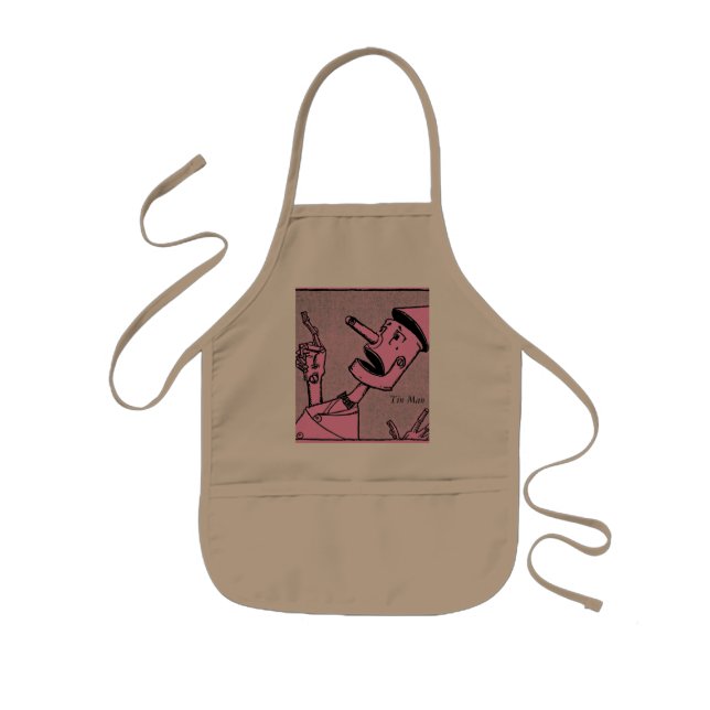 Tin Man Kid's Apron (Front)
