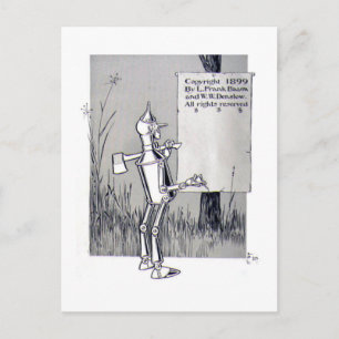 Tin Man Postcard