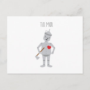 Tin Man Postcard