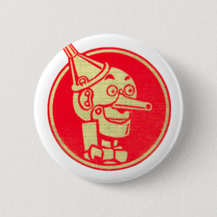 Tin Man, Wizard of Oz 6 Cm Round Badge