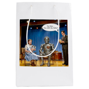 Tin Man you are the father  Medium Gift Bag