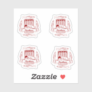 Tin of sardines pop art