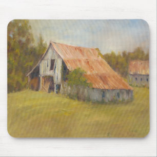 Tin Roof Barn Mouse Pad