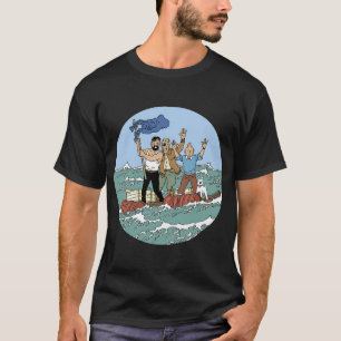 Tin-Tin Sea Adventure With Captain Haddock T-Shirt