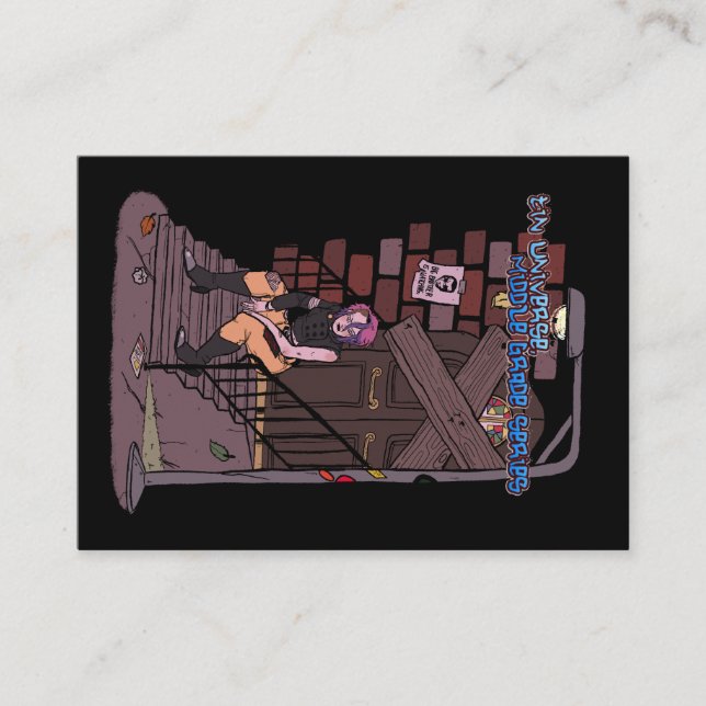 Tin Universe Middle Grade Series Trading Card #2 (Front)