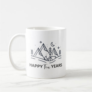 Tin Year Anniversary Mug, Custom 10 Year Husband W Coffee Mug