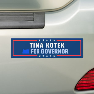 Tina Kotek for Oregon Governor Bumper Sticker