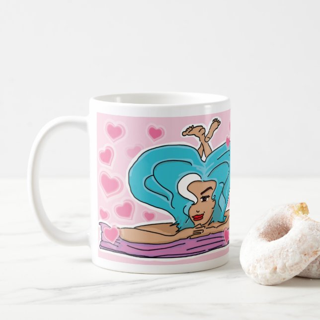 Tina Loló Day full of love Coffee Mug (With Donut)