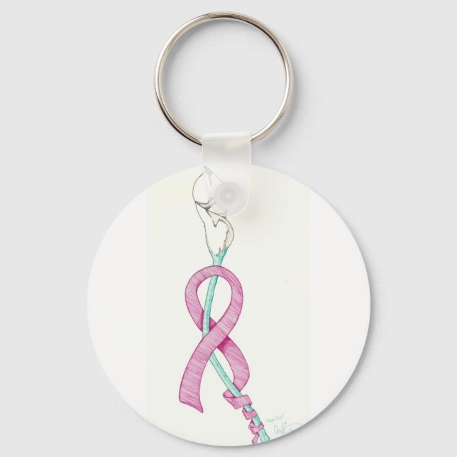 Tina's Lilly Key Ring (Front)