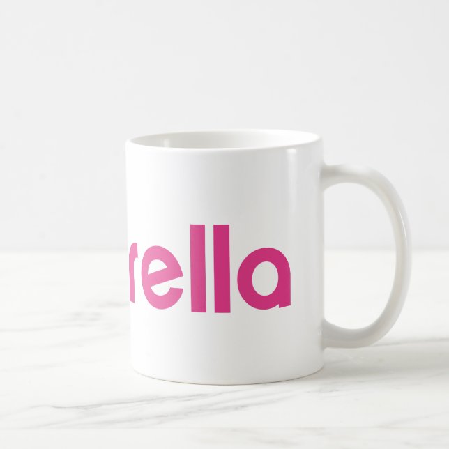 Tinderella, big text coffee mug (Right)