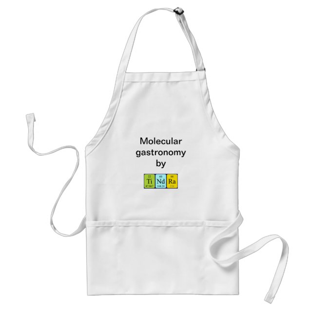 Tindra periodic table name apron (Front)