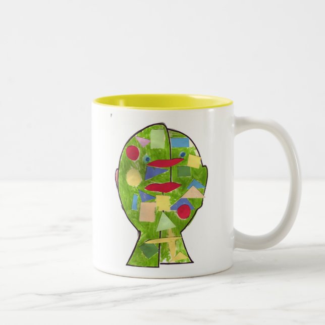 Tinger (pm)-Mitch M Two-Tone Coffee Mug (Right)