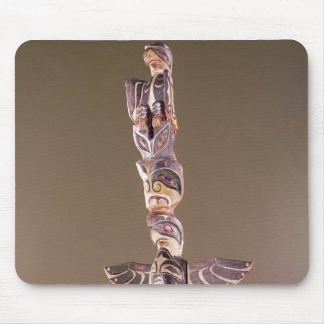 Tinglit Bird Clan totem pole Mouse Pad (Front)