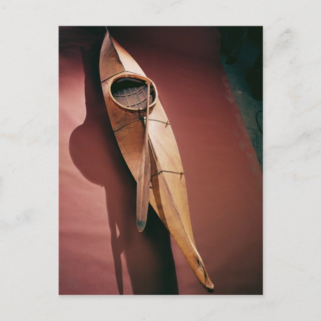 Tinglit kayak postcard (Front)