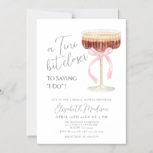Tini Bit Closer Bridal Shower Invitation