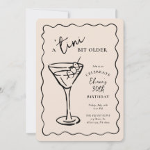 Tini Bit Older 30th Birthday Party