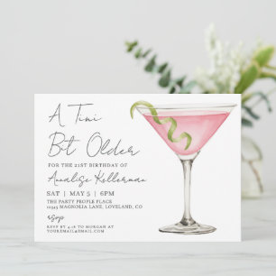 Tini Bit Older Adult Birthday Party Invitation