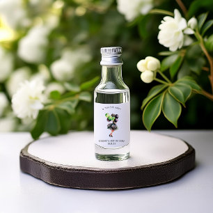 Tini Bit Older   Martini Themed Birthday Favour Liquor Bottle Label