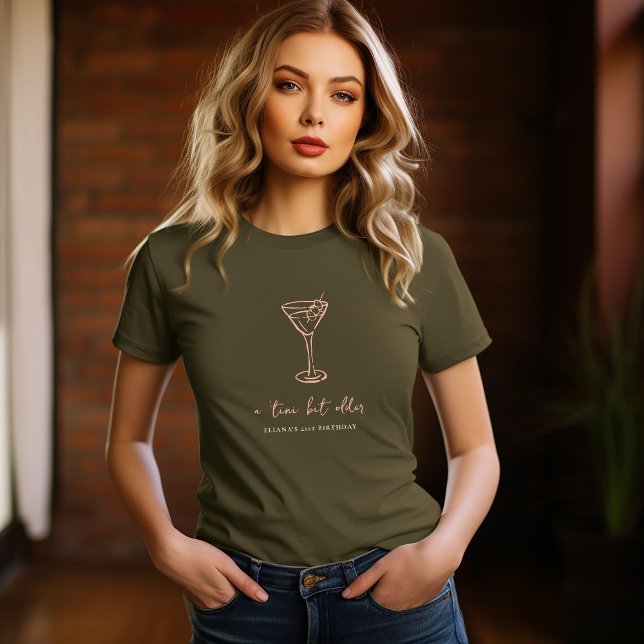 Tini Bit Older Personalised Birthday T-Shirt (Creator Uploaded)