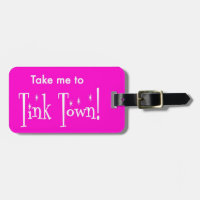 Tink Tinkerbelle Disney Luggage Tag