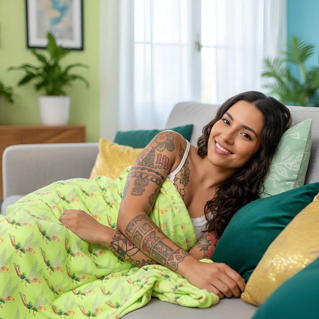 Tinker Bell Fleece Blanket (Creator Uploaded)